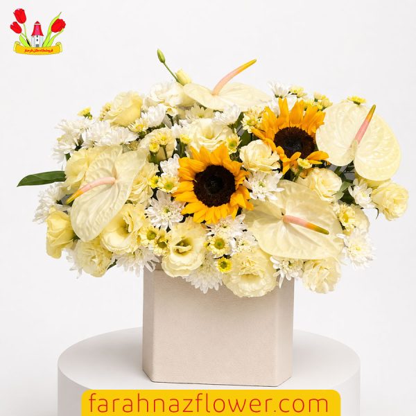 باکس گل آماده کد A001 گل فرحناز