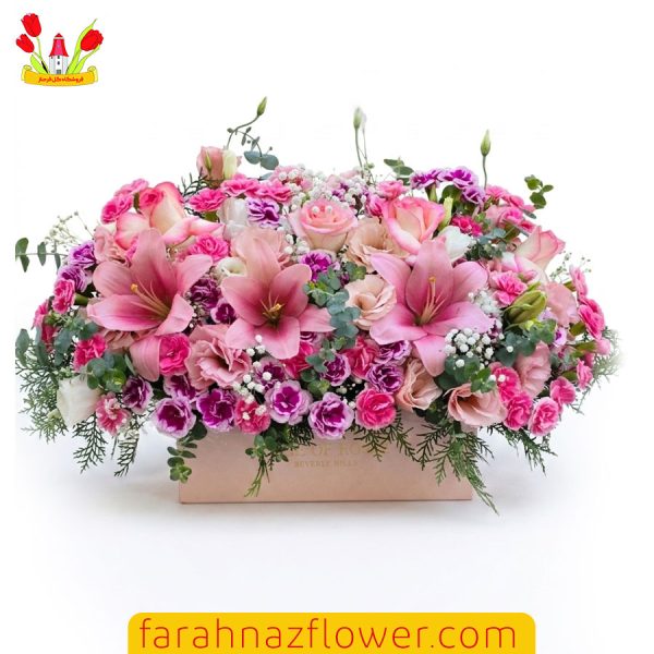 باکس گل خواستگاری و افتتاحیه K011 گل فرحناز