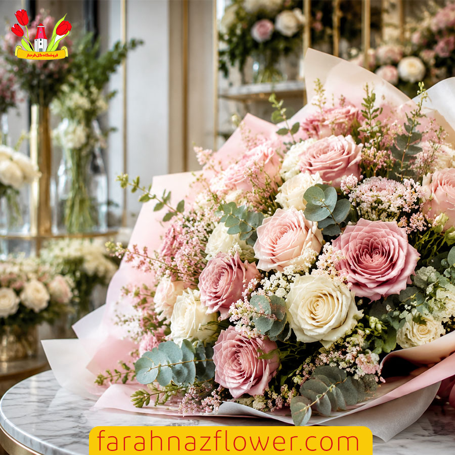 راهنمای کامل سفارش دسته گل در مشهد برای مناسبت‌های گل فرحناز